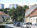 Pohled od kostela sv. Janů k památeční lípě