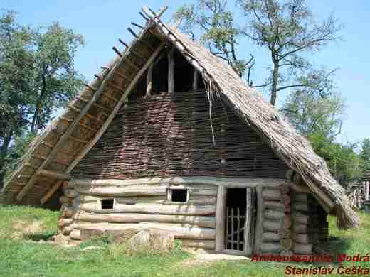 Archeoskanzen Modrá
