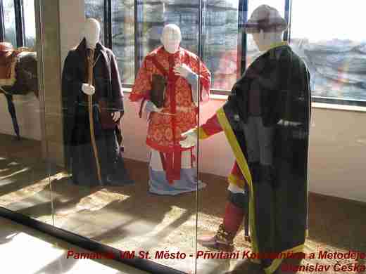 Památník VM St. Město - Přivítání Konstantina a Metoděje Památník VM St. Město - Přivítání Konstantina a Metoděje